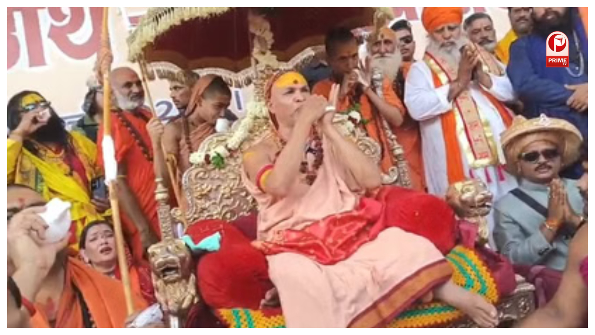 शंकराचार्य ने गौ संरक्षण का दिया संदेश