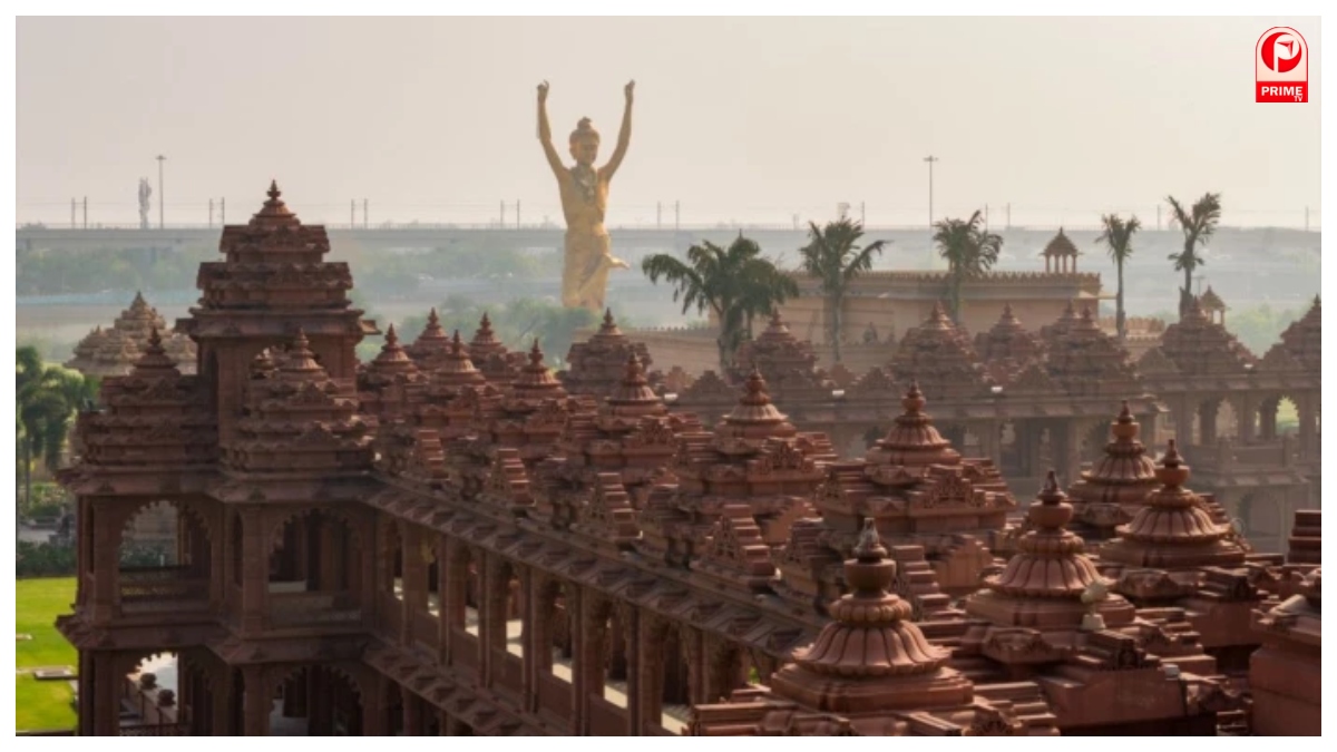 Pran Pratishtha Swaminarayan 108 feet Statue