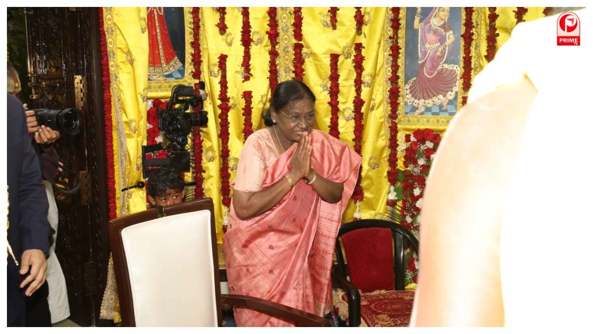 President Draupadi Murmu Mathura Visit