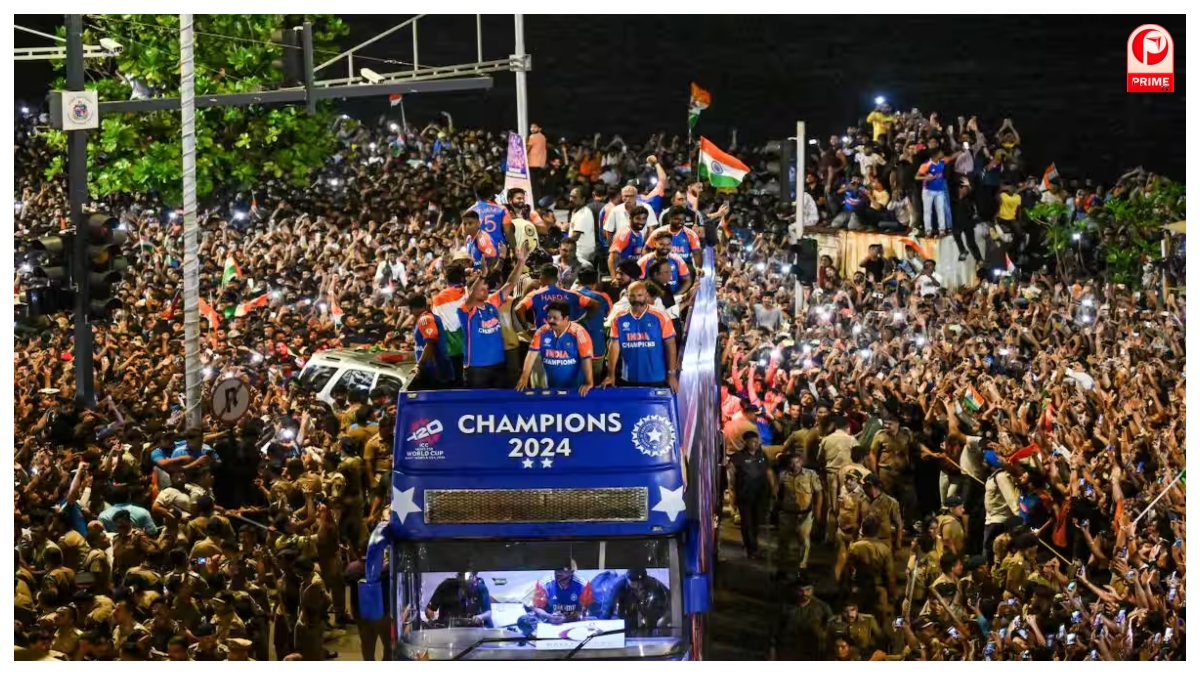 Team India Victory Parade