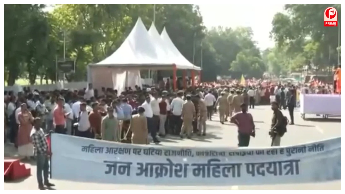 CM Yogi Lucknow Padyatra