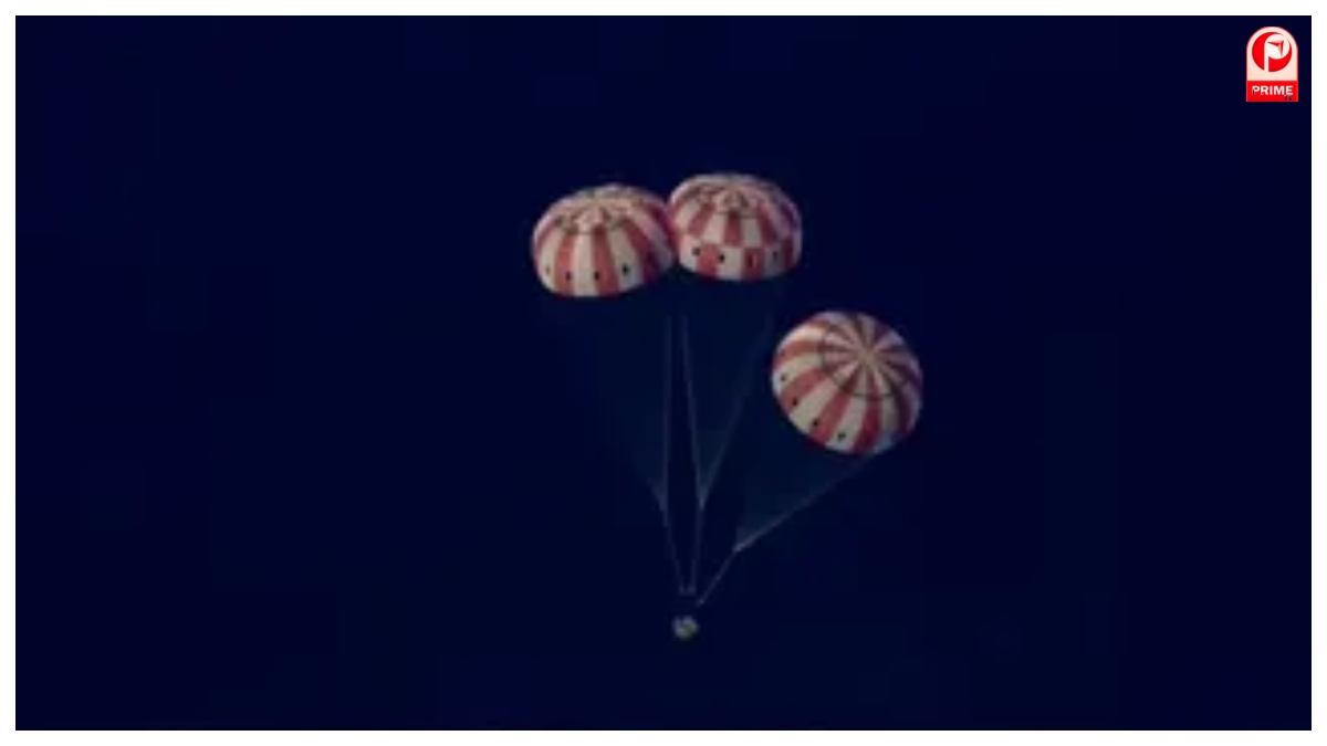 NASA Artemis II Mission Splashdown