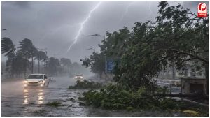 आंधी-तूफान और वज्रपात से भारी नुकसान