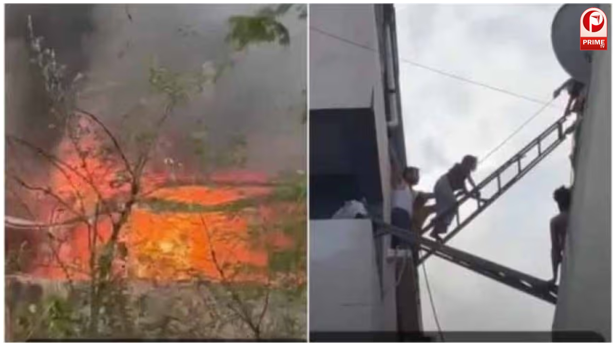 Indore Showroom Fire